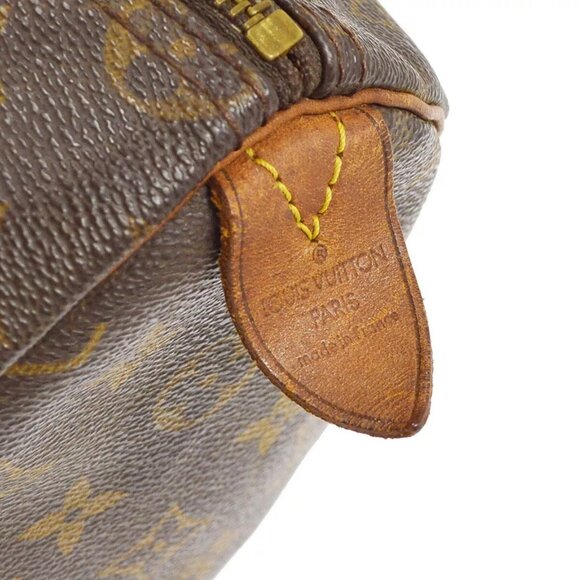 Louis Vuitton Speedy Duffle 35 Brown Canvas Monogram - Picture 4 of 10